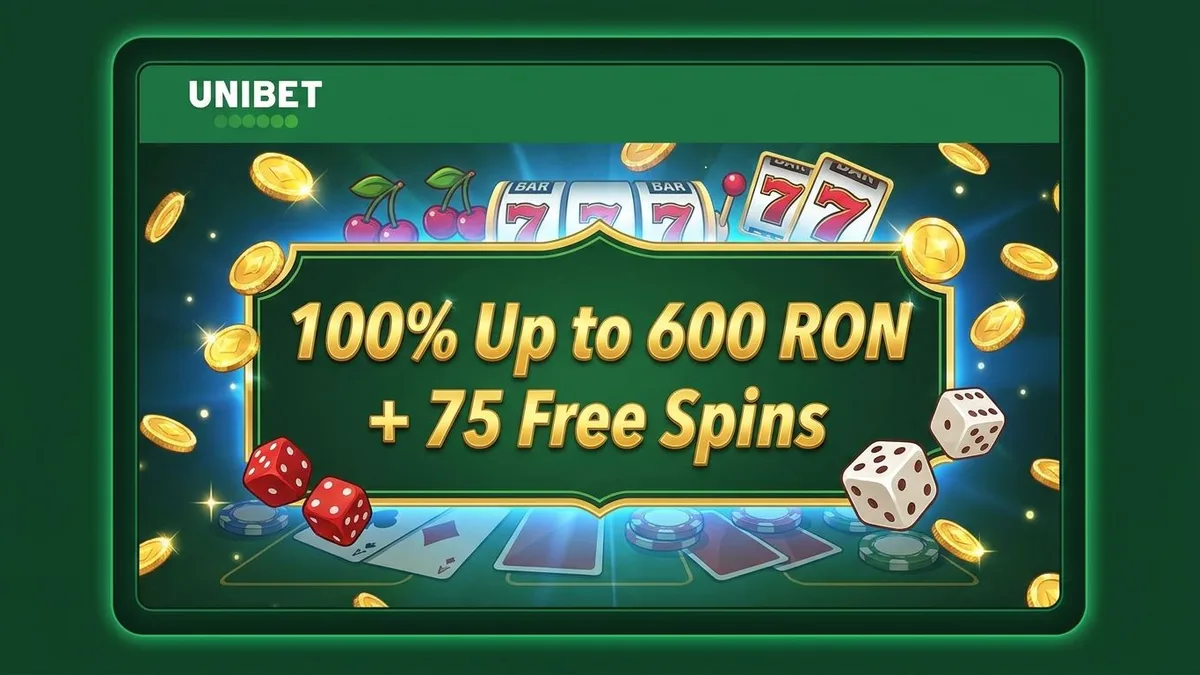 Unibet bonus cazino